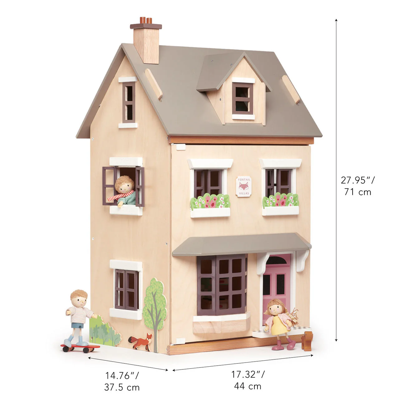 Foxtail Villa Wooden House by Tender Leaf Toys - Image 9