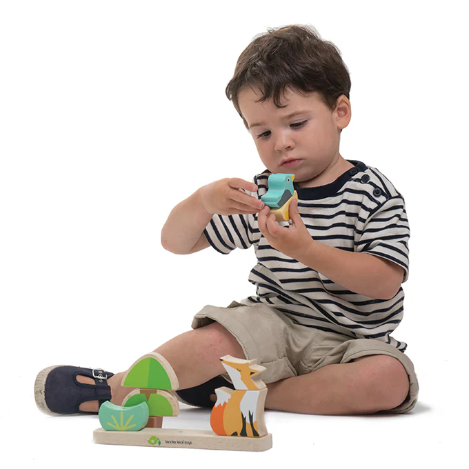 Foxy Stacker Wooden Magnetic Toy by Tender Leaf Toys - Image 4