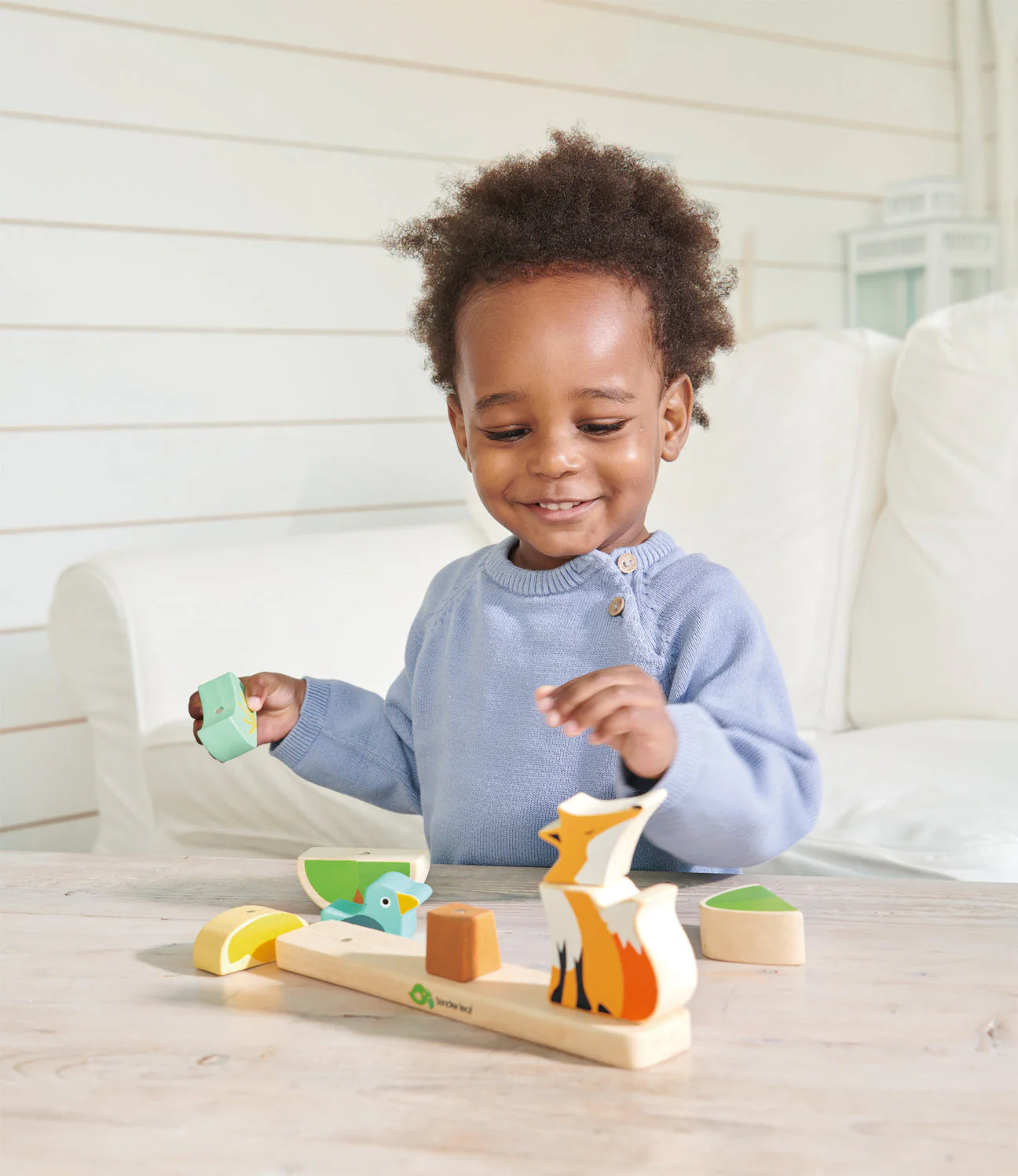 Foxy Stacker Wooden Magnetic Toy by Tender Leaf Toys - Image 6