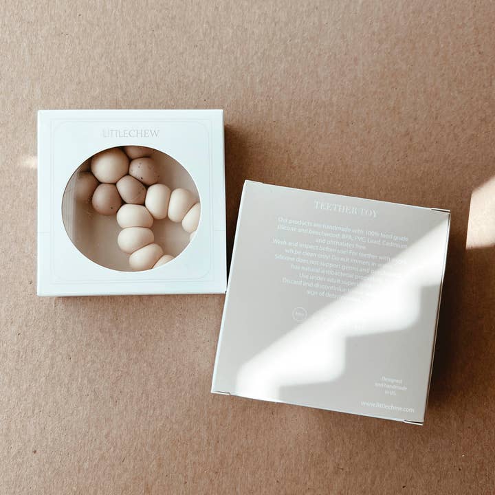 Freezer Teether - Chamomile/Blush by Little Chew - Image 2