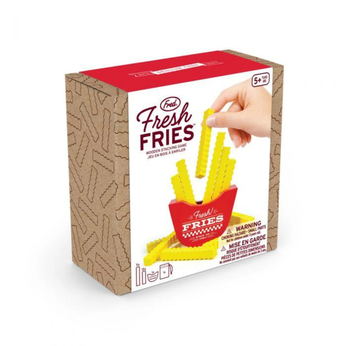Fresh Fries Stacking Game by Fred + Friends