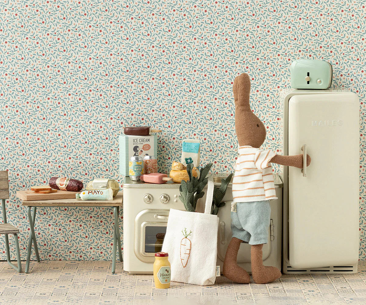 Fridge, Miniature - Off White by Maileg - Image 2