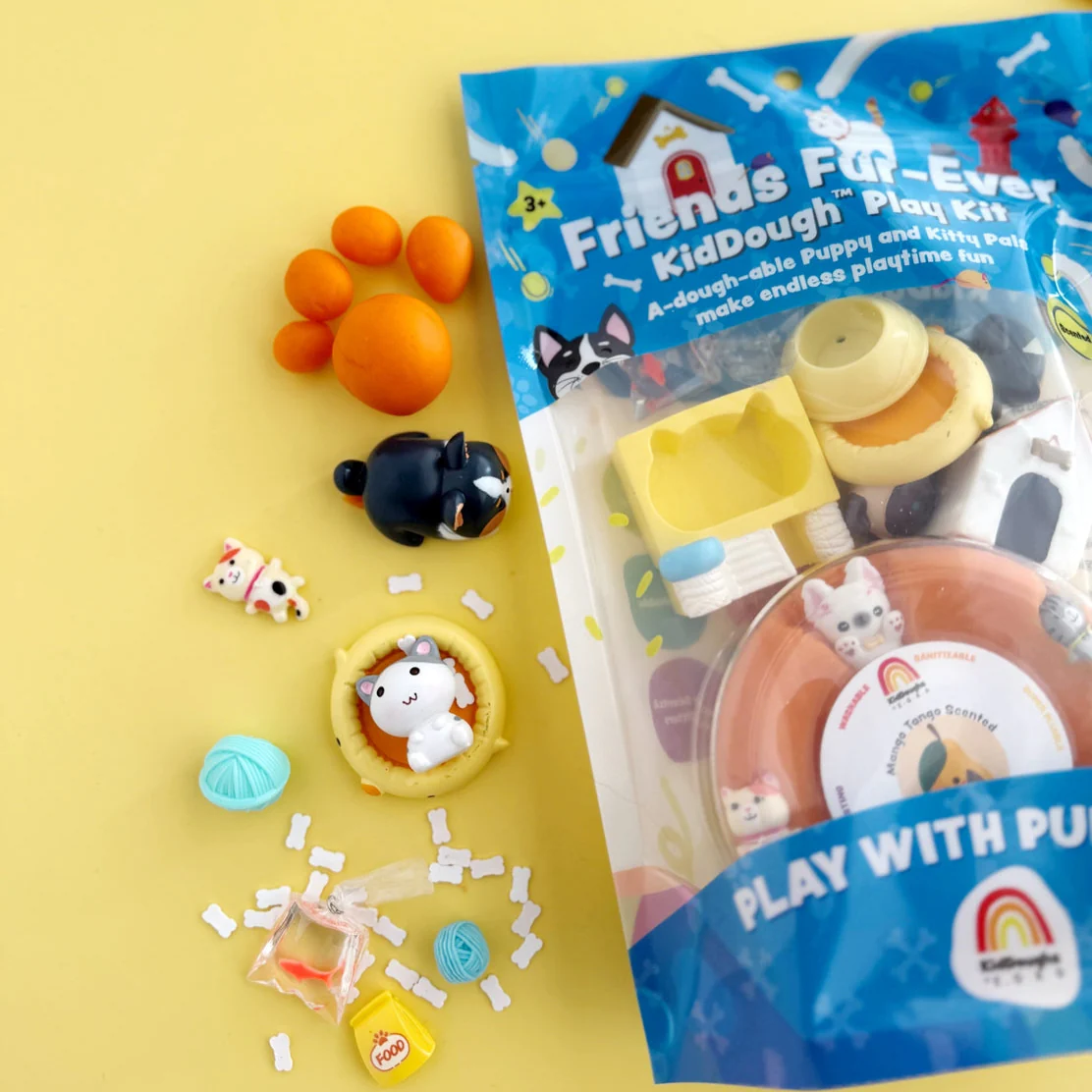 Friends Fur-Ever Play Dough Kit by Earth Grown KidDoughs - Image 4