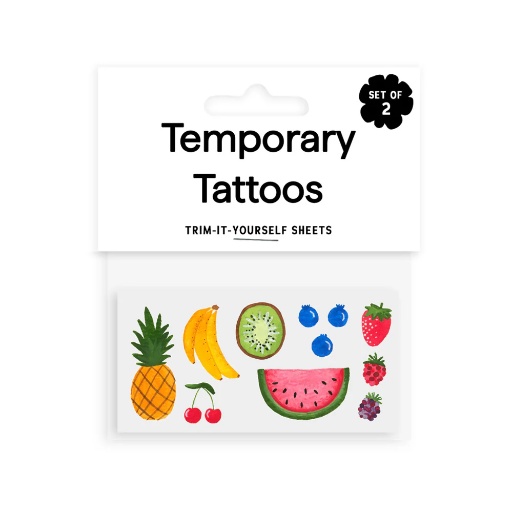 Fruit Fiesta Temporary Tattoos - Set of 2 by Saint Tattoos - Image 5