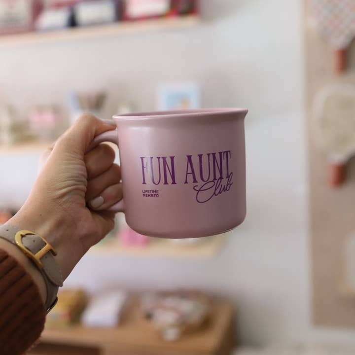 Fun Aunt Club 14oz Ceramic Mug by Polished Prints - Image 4