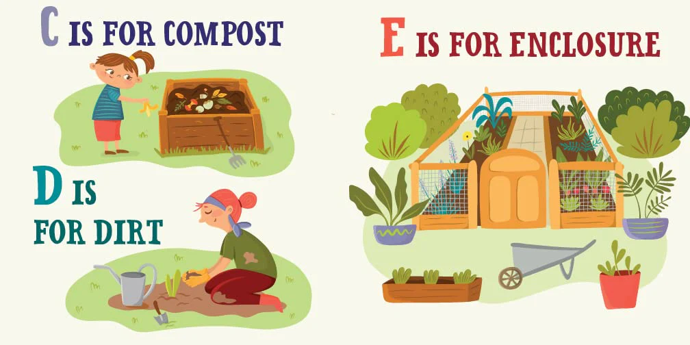 G is for Gardening - Board Book - Image 2