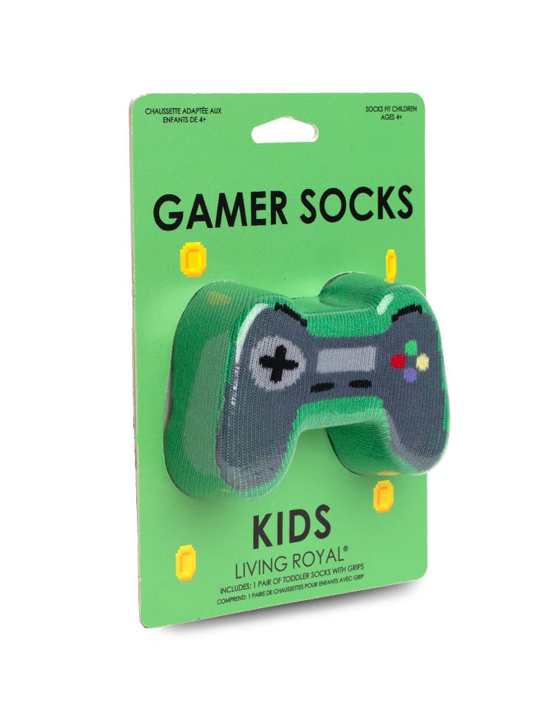 Gamer Kids Crew Socks by Living Royal - Image 3