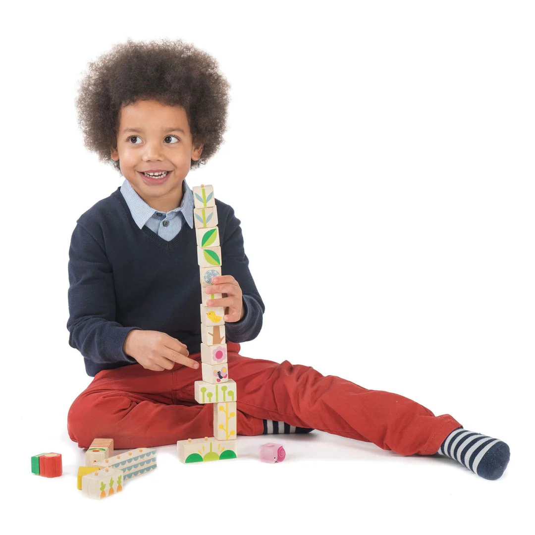 Garden Blocks Wooden Toys by Tender Leaf Toys - Image 4