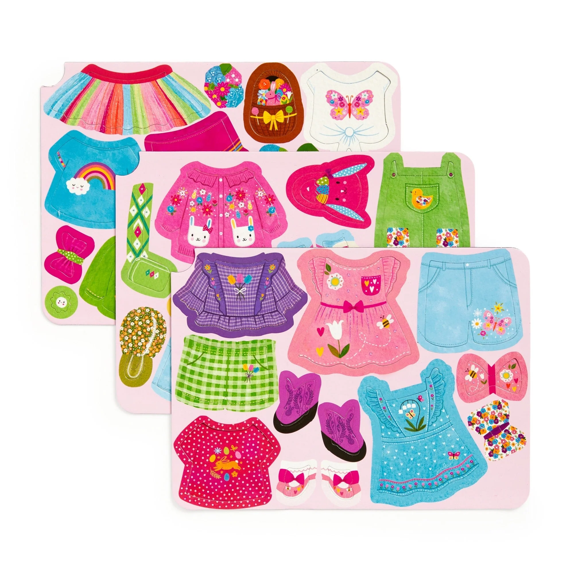 Garden Bunnies Magnetic Dress-up by Mudpuppy - Image 4