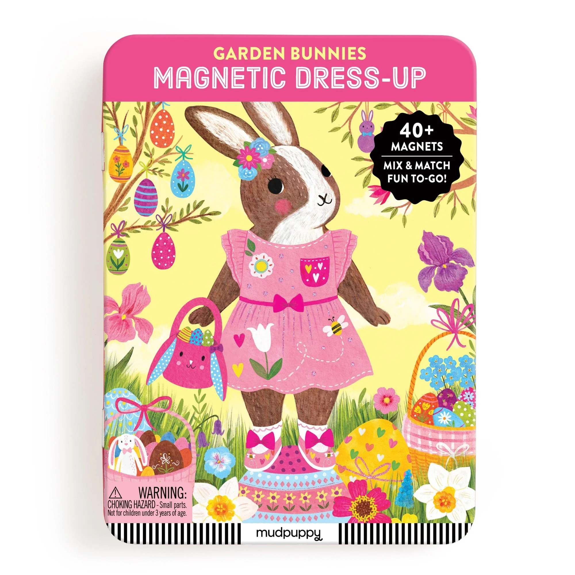 Garden Bunnies Magnetic Dress-up by Mudpuppy - Image 8
