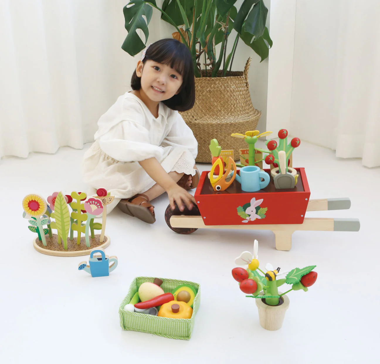 Garden Wheelbarrow Set by Tender Leaf Toys - Image 5