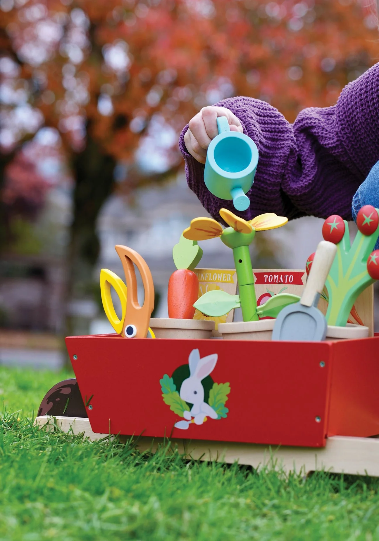 Garden Wheelbarrow Set by Tender Leaf Toys - Image 7
