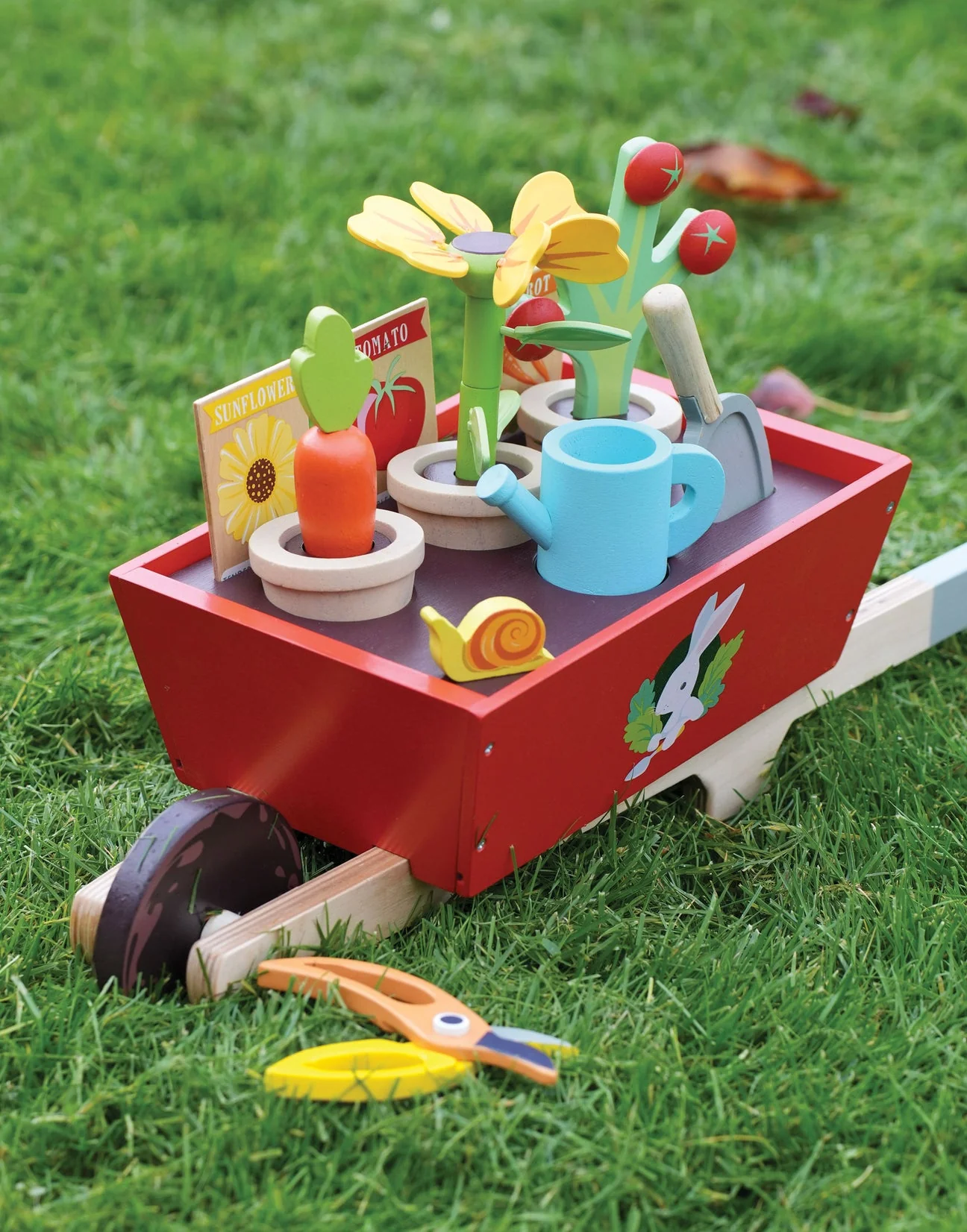 Garden Wheelbarrow Set by Tender Leaf Toys - Image 8