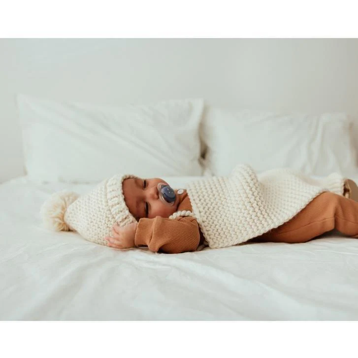 Garter Stitch Knit Blanket by Huggalugs - Image 10