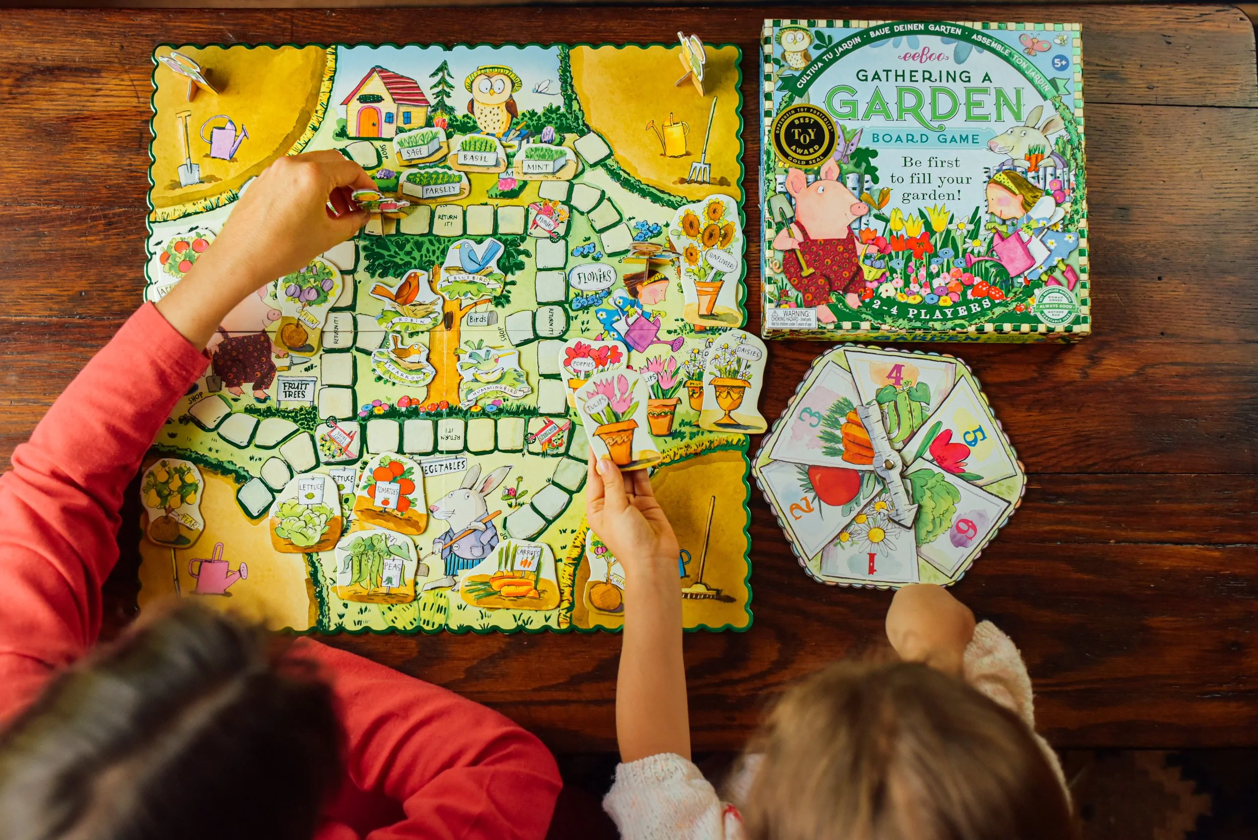 Gathering a Garden - Foil Game by Eeboo - Image 3