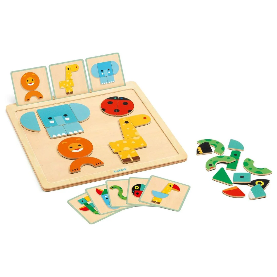 GeoBasic Magnetic Animal Game by Djeco - Image 3