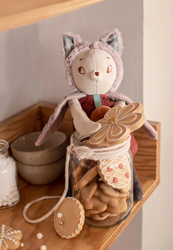 Giboulee the Cat Stuffed Toy by Moulin Roty - Image 3