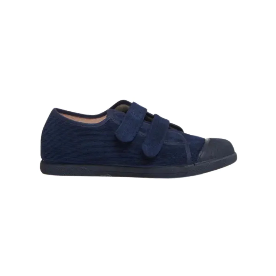 Gigi Corduroy Sneakers - Navy by Childrenchic - FINAL SALE