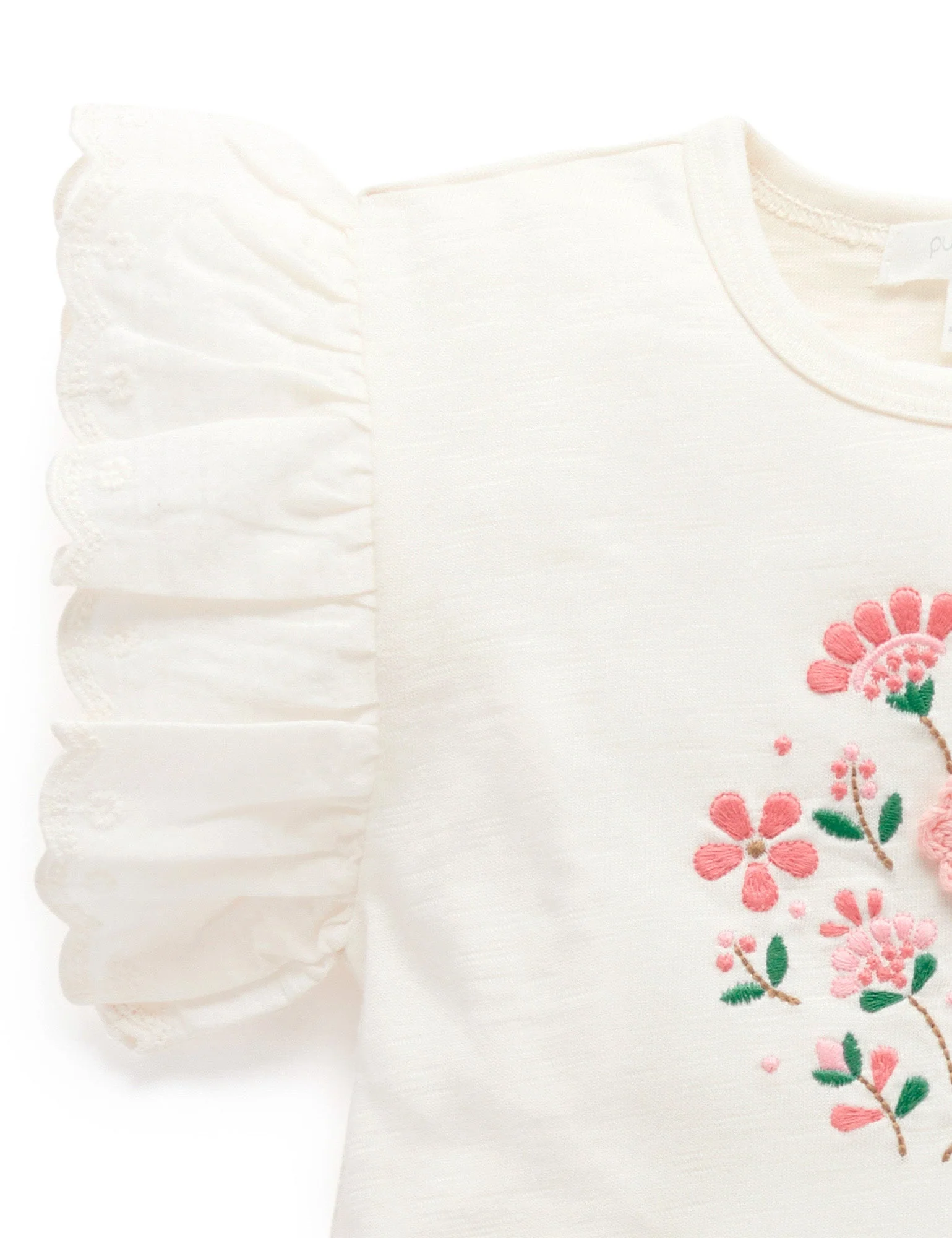 Gingham Set - Frida Print by Purebaby - Image 3