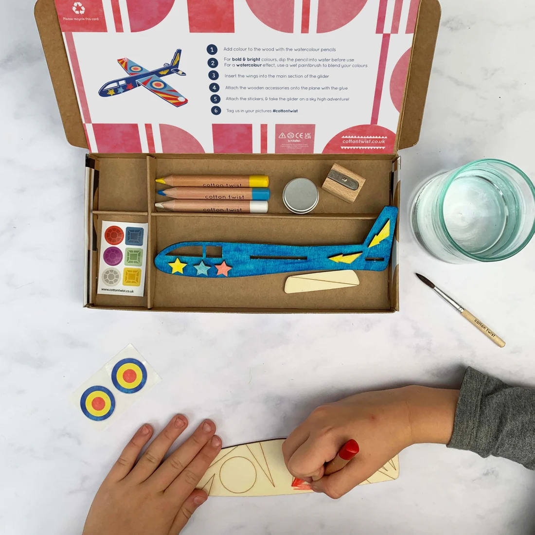 Glider Craft Kit Activity Box by Cotton Twist - Image 4