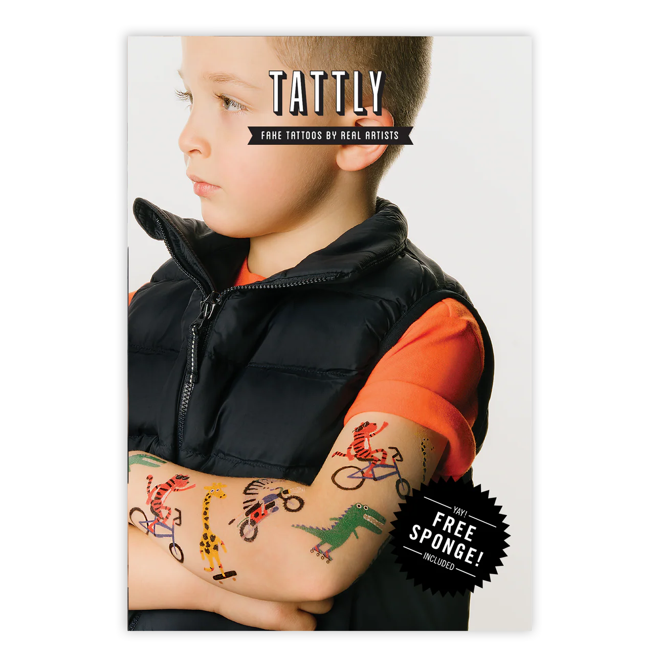 Go Go Animals Tattoo Set by Tattly