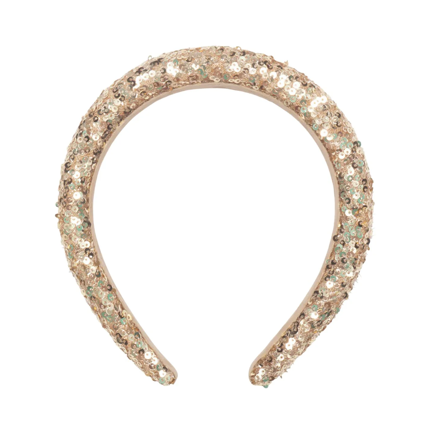 Gold Sequin Padded Headband by Rockahula Kids