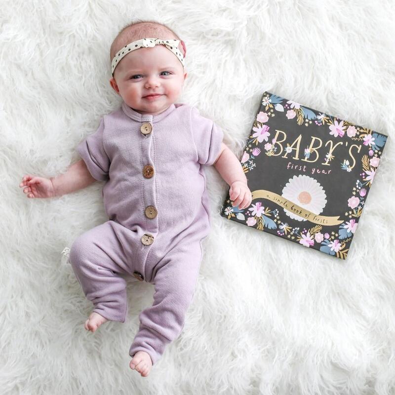 Golden Blossom Memory Baby Book by Lucy Darling - Image 3