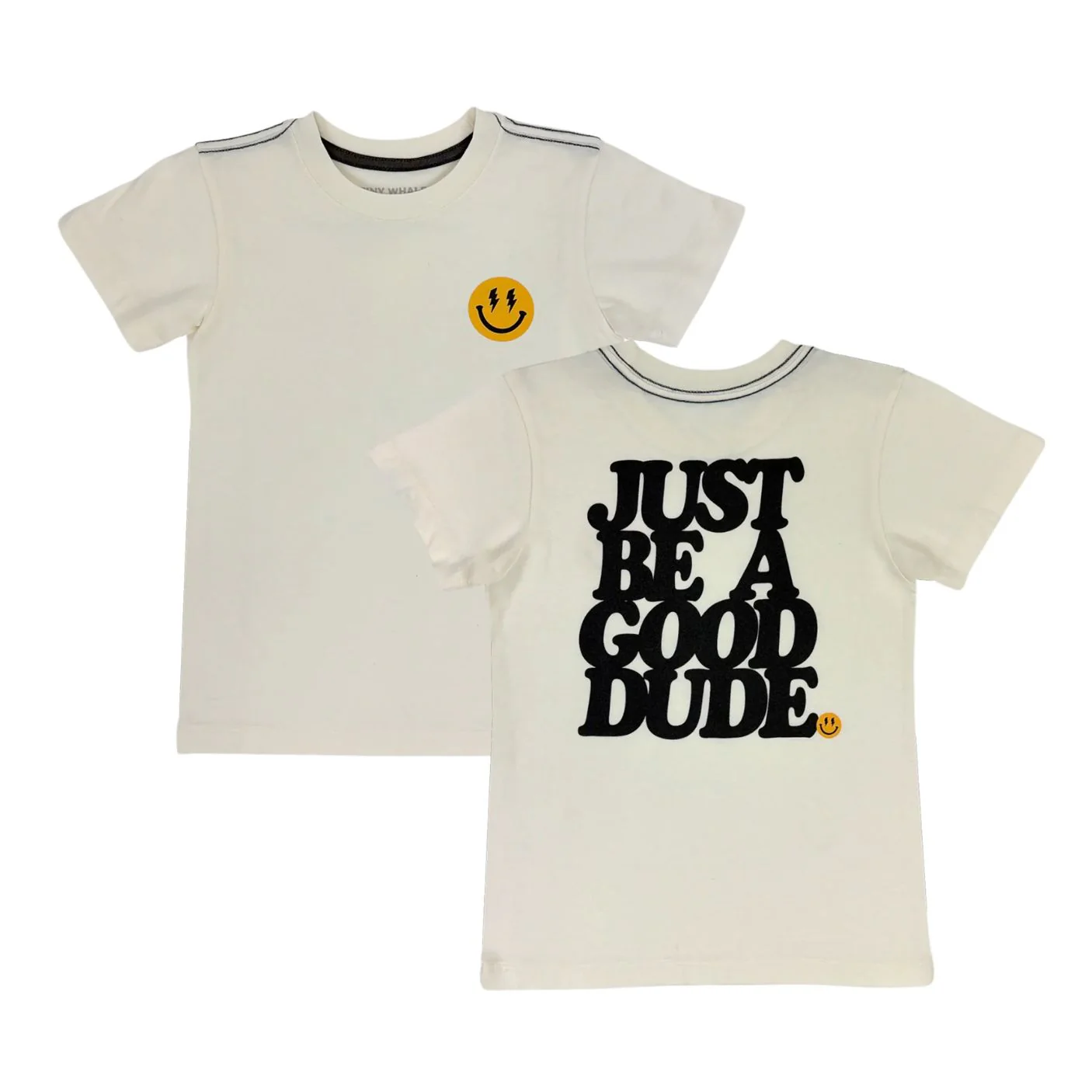 Good Dude T-Shirt - Natural by Tiny Whales