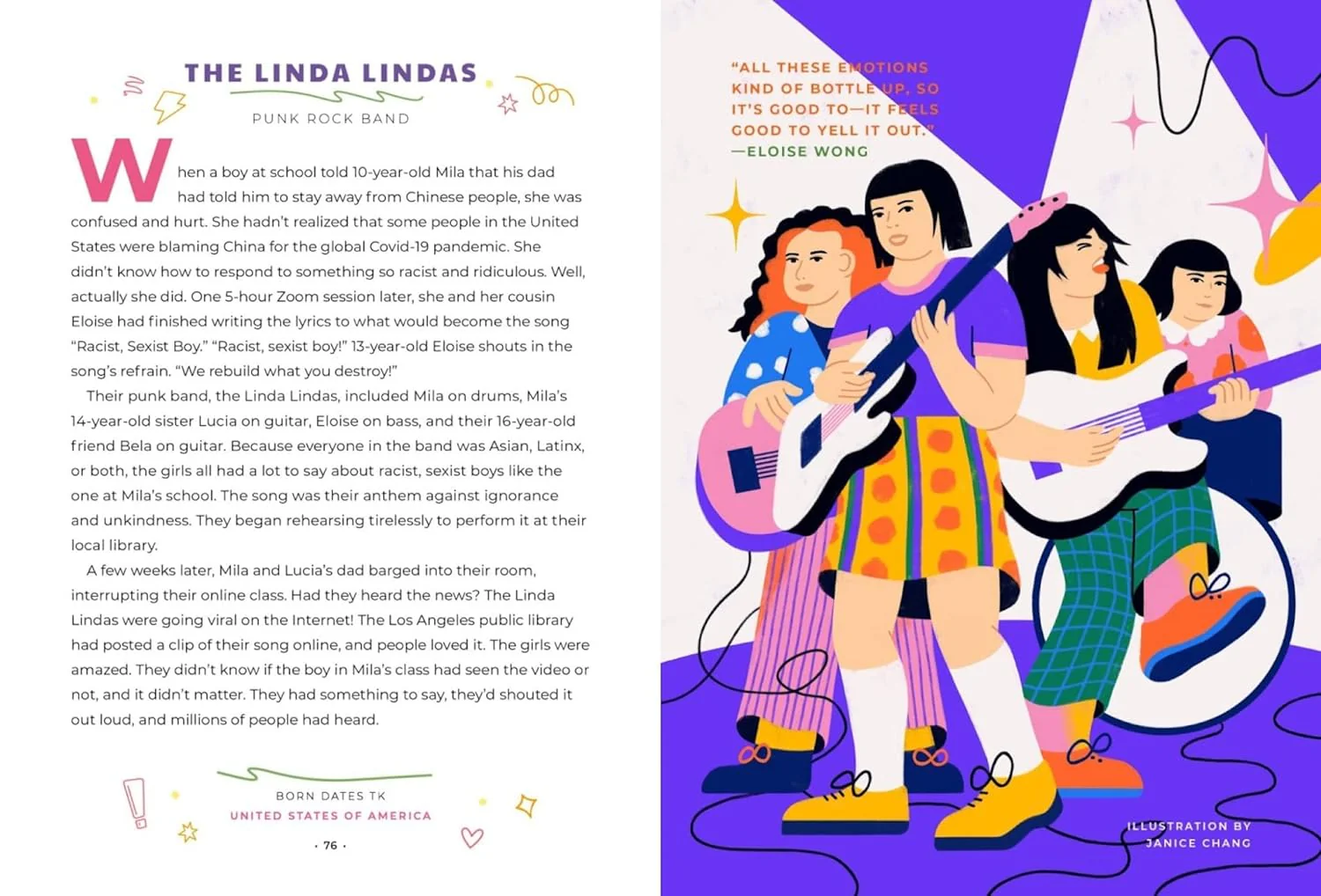 Good Night Stories for Rebel Girls: 100 Inspiring Young Changemakers - Hardcover - Image 3