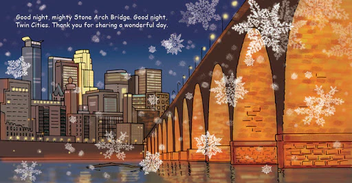Good Night Twin Cities - Board Book - Image 2