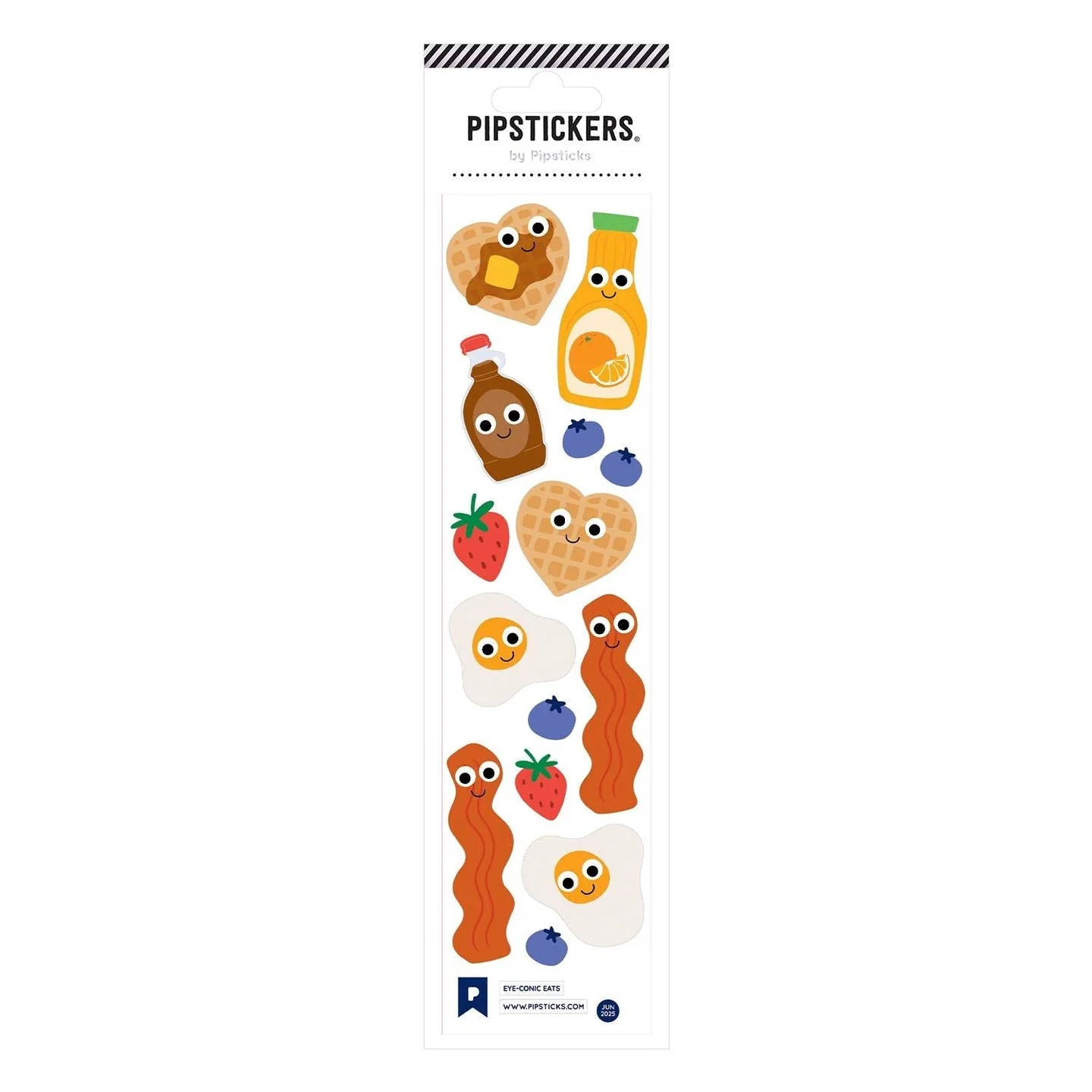 Googly Eyed Eye-Conic Eats Stickers by Pipsticks