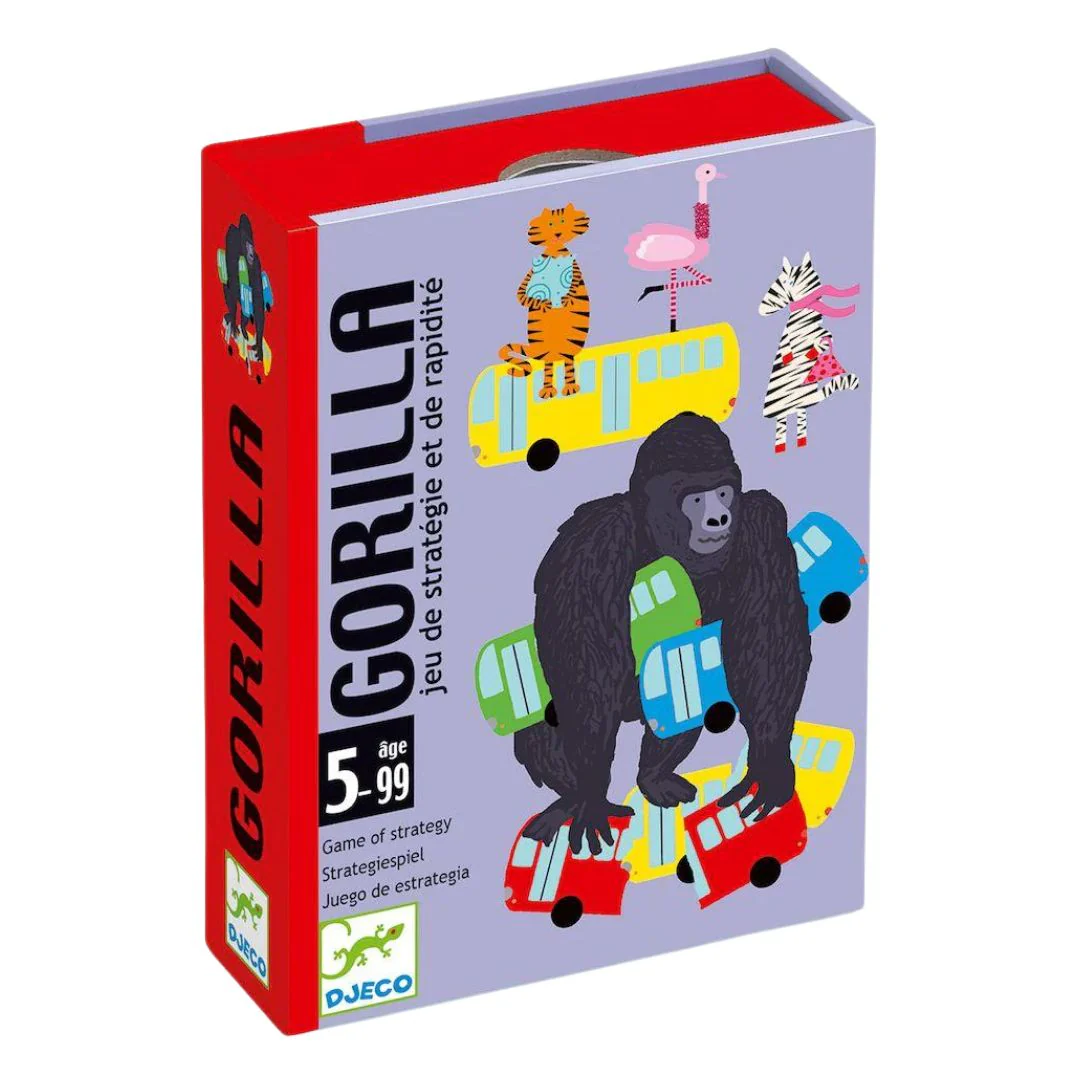 Gorilla Strategy Card Game by Djeco