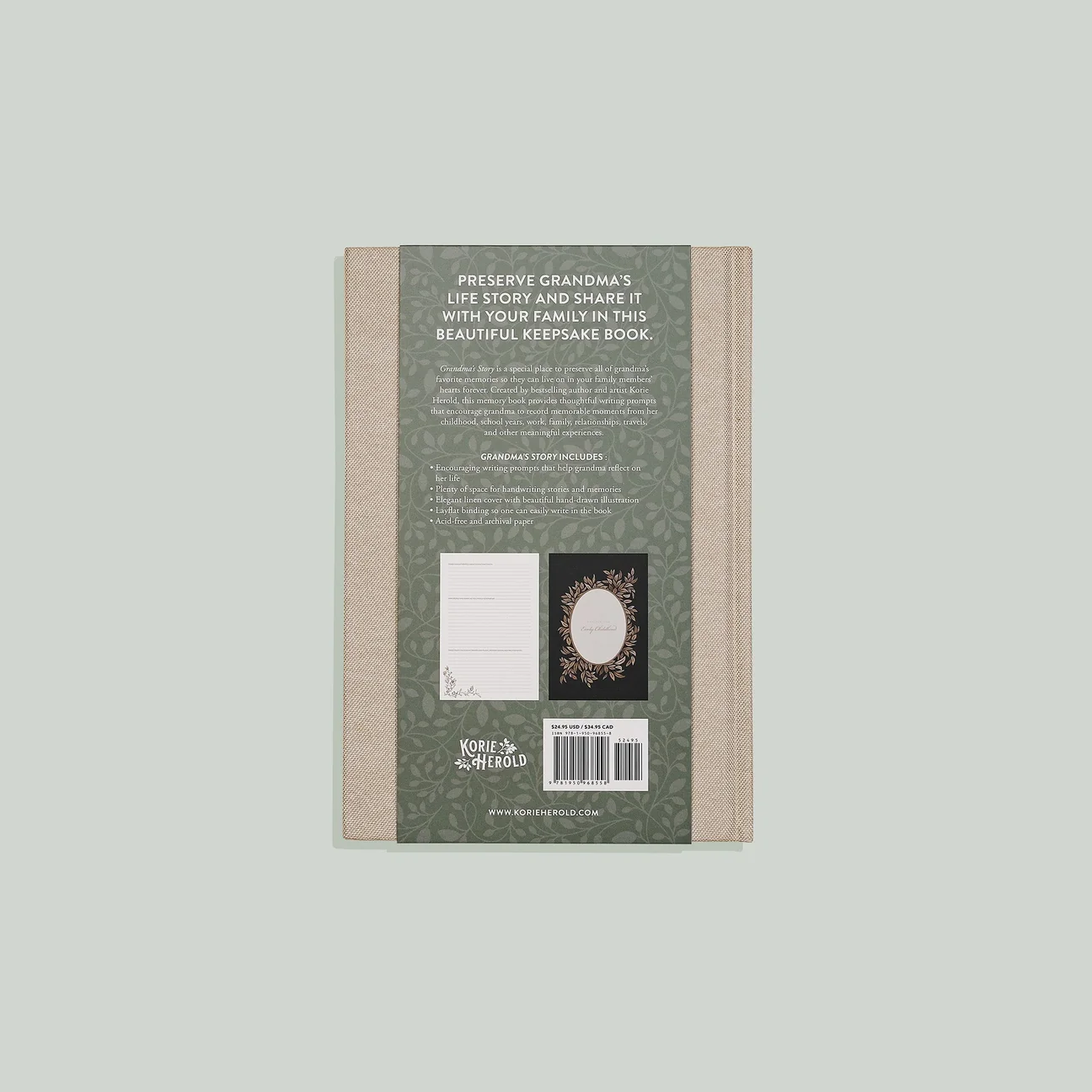 Grandma's Story: A Memory and Keepsake Journal For My Family - Image 6