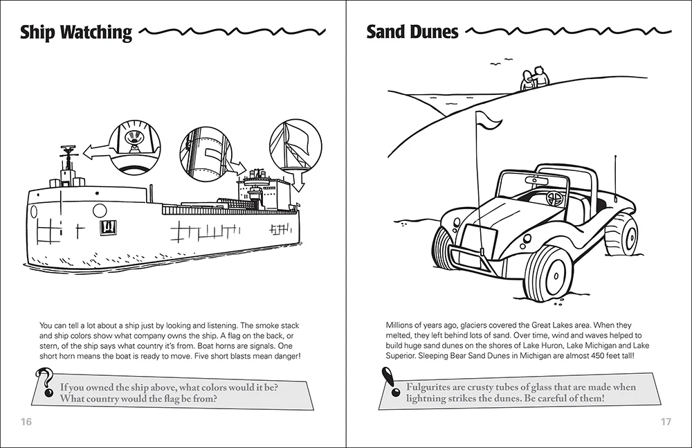 Great Lakes Activity Book by AdventureKEEN - Image 2
