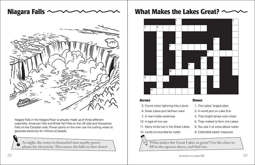 Great Lakes Activity Book by AdventureKEEN - Image 3