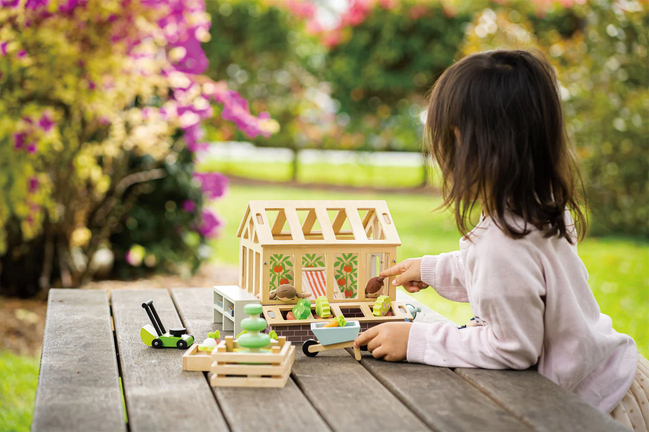Greenhouse and Garden Set by Tender Leaf Toys - Image 10