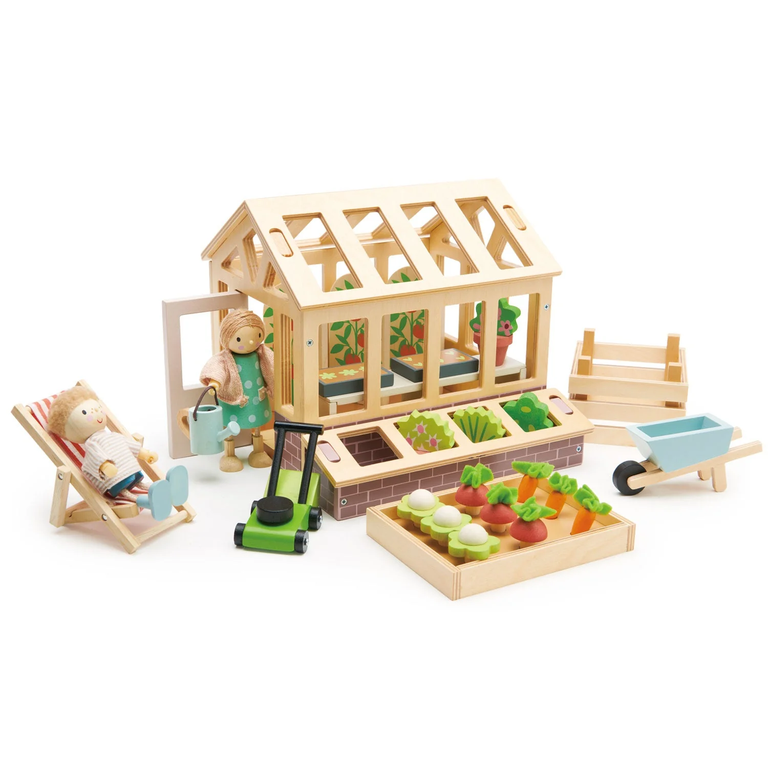 Greenhouse and Garden Set by Tender Leaf Toys - Image 4