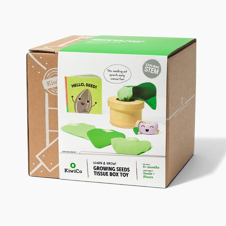Growing Seeds Tissue Box Toy by KiwiCo - Image 2