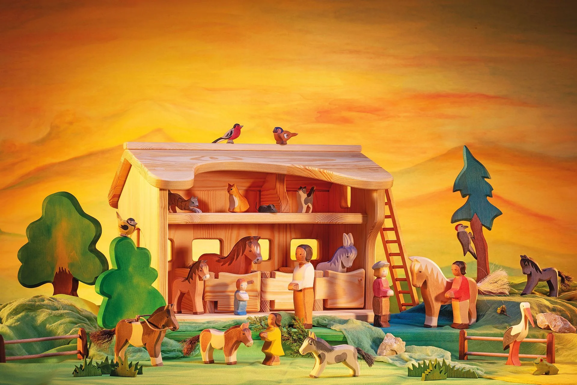 Haflinger Horse by Ostheimer Wooden Toys - Image 3