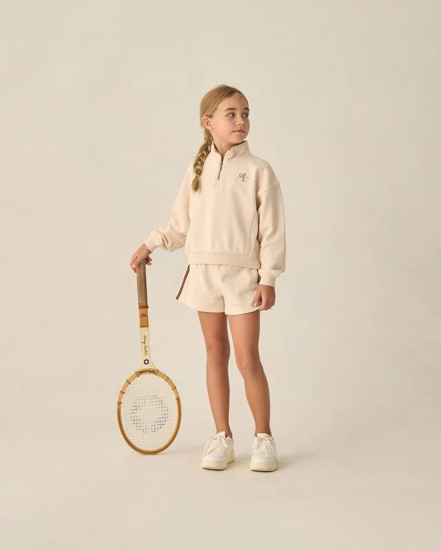 Half Zip Sweatshirt - Shell Heathered by Rylee + Cru - Image 7
