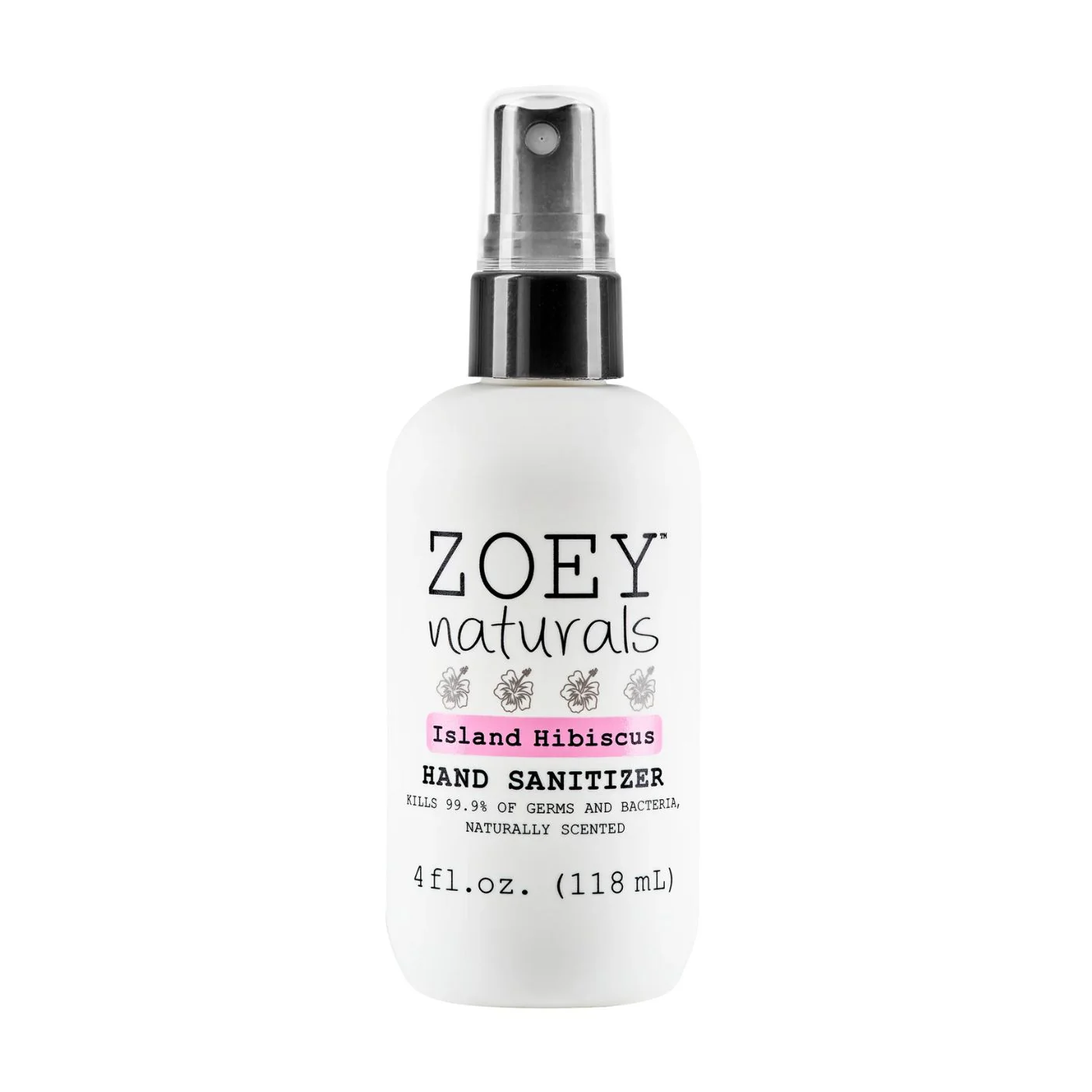 Hand Sanitizer - Island Hibiscus by Zoey Naturals