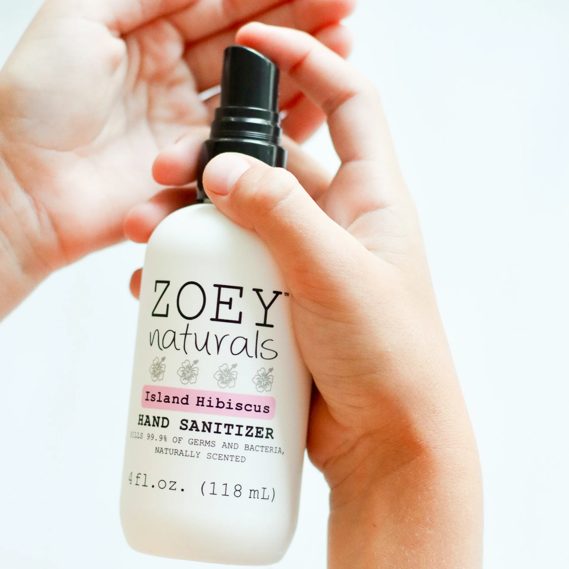Hand Sanitizer - Island Hibiscus by Zoey Naturals - Image 2