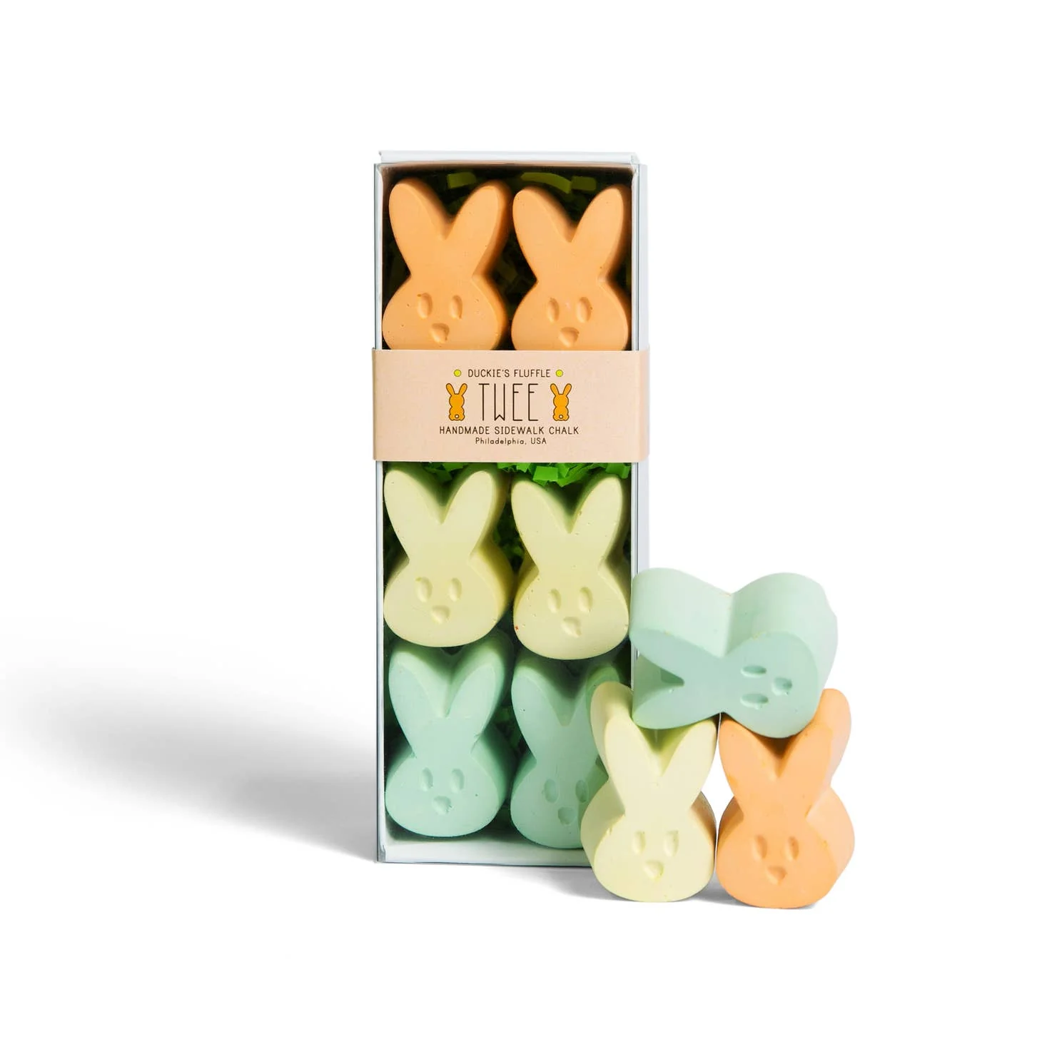 Handmade Sidewalk Chalk - Duckie's Fluffle by Twee - Image 2