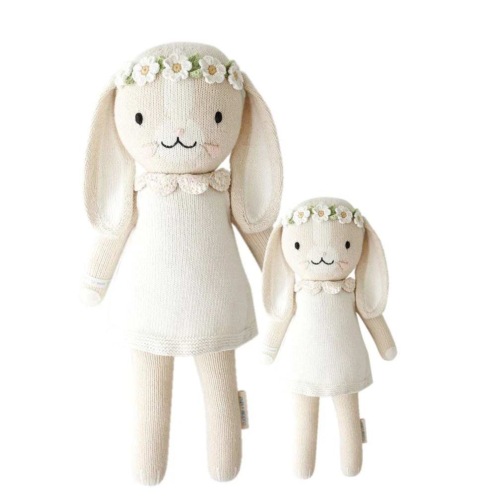 Hannah the Bunny - White by Cuddle + Kind - Image 3