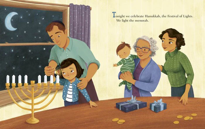 Hanukkah: The Festival of Lights - Little Golden Book - Image 2