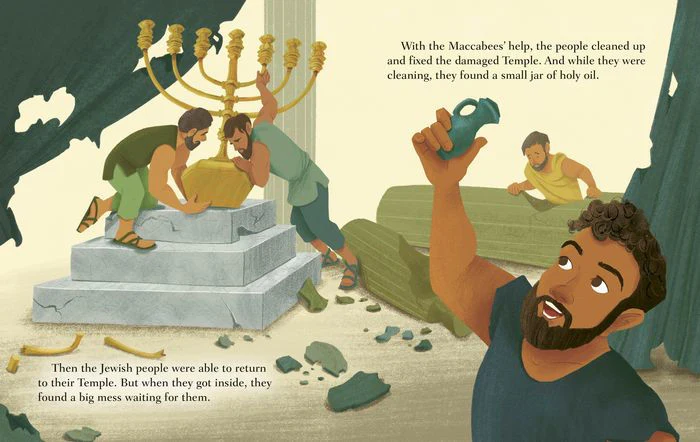 Hanukkah: The Festival of Lights - Little Golden Book - Image 4