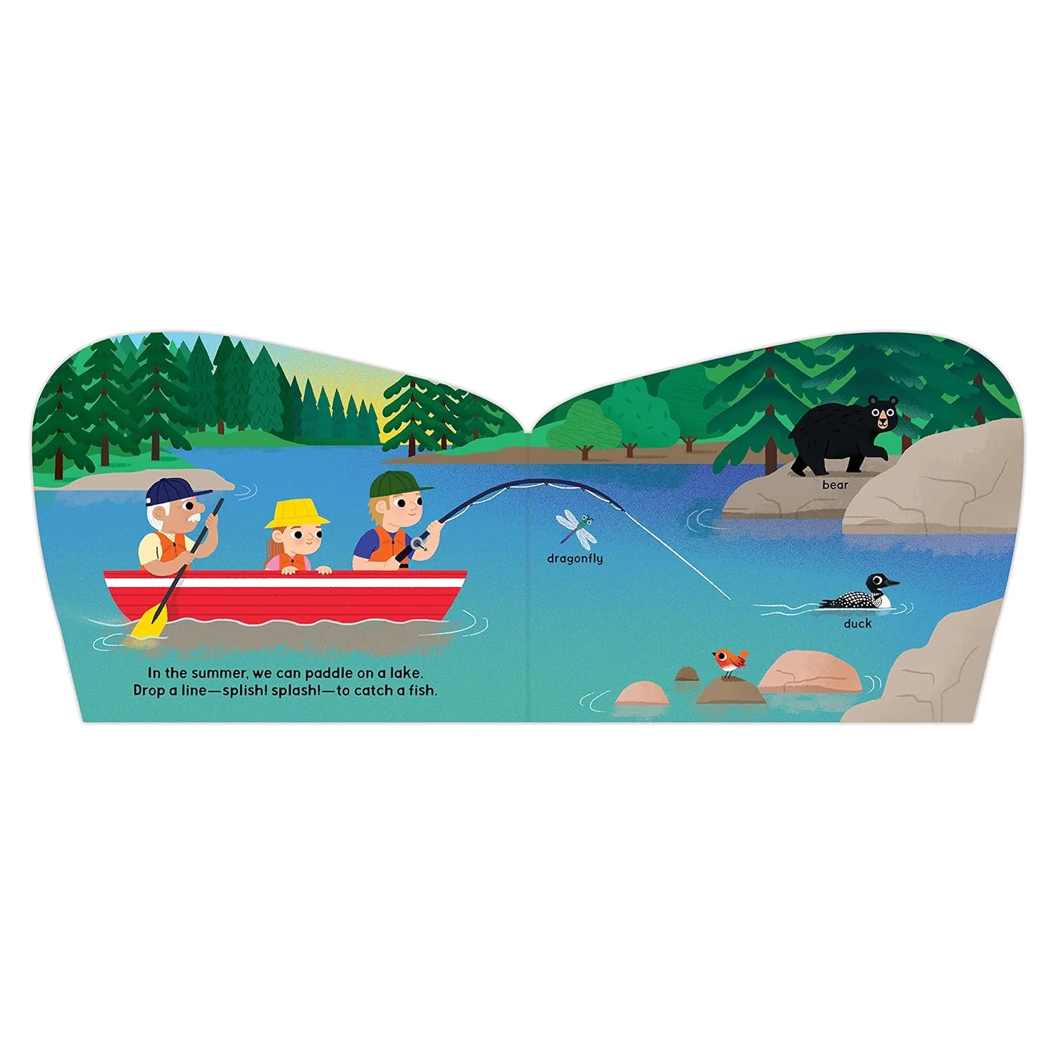 Happy Camper Shaped Board Book - Image 6