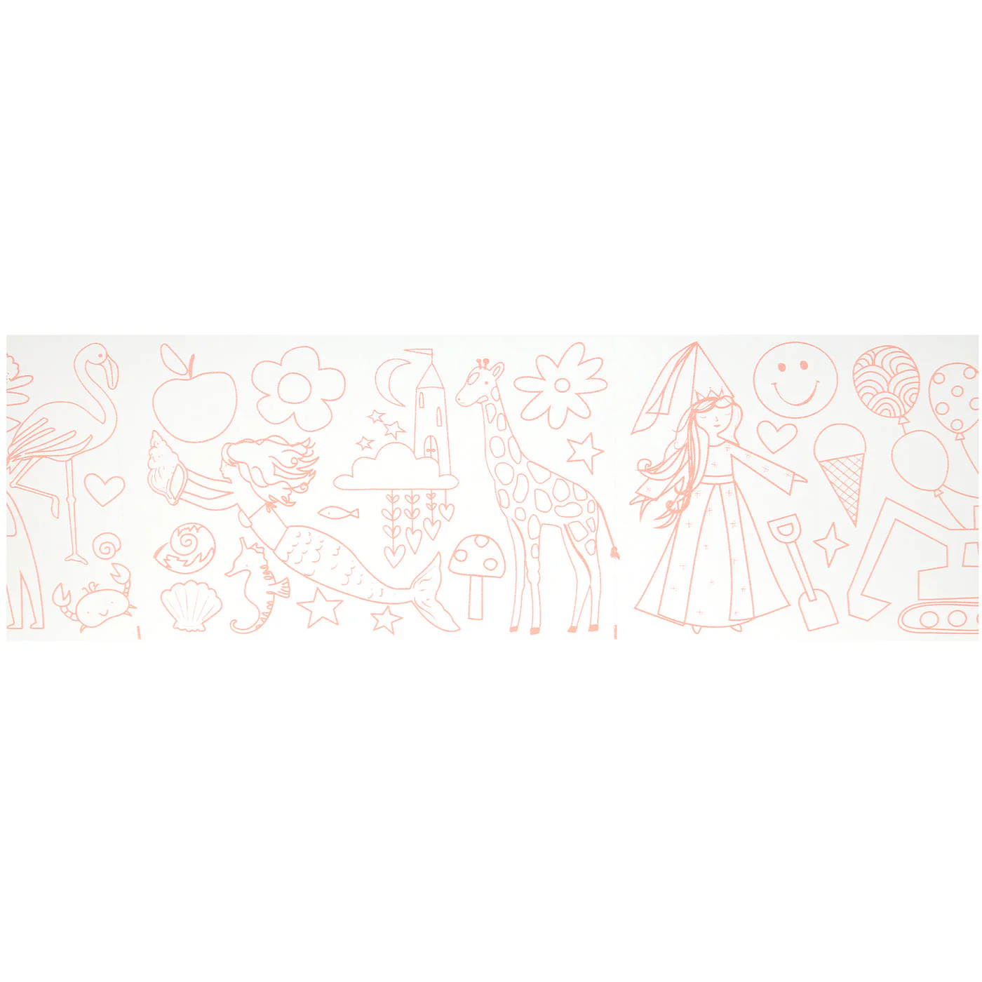 Happy Icons Coloring Roll by Meri Meri - Image 2