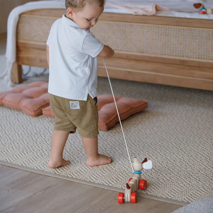 Happy Puppy Pull Toy by Plan Toys - Image 5