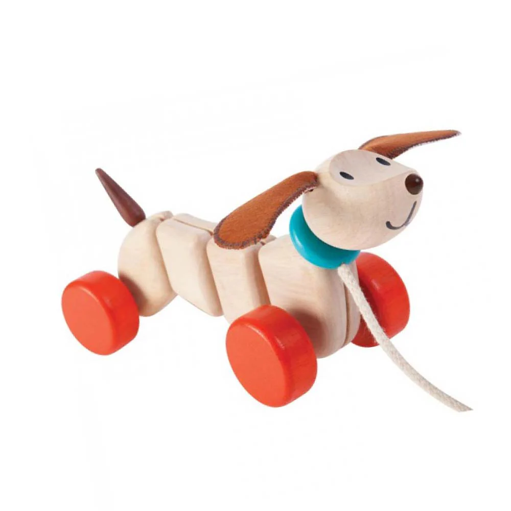 Happy Puppy Pull Toy by Plan Toys - Image 9